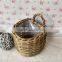 handmade wicker flower hanging basket plant baskets hanging wholesale