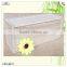 small solid three compartments wooden cufflink tool box