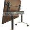 quality modern simple folding movable conference table tradining table LQ-CFT004