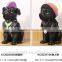 Rock style french bulldogs resin custom engligh bulldogs