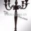 Table black candelabra & Wedding black candelabra