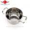 popular shape hot sale in china market stainless steel cookware sets