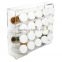 factory wholesale clear Acrylic wall mounted/wall hanging spice bottle rack