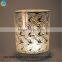 Hot sale black glass jar candle holders,homemade candles in mason jars