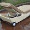 Rattan sun lounger