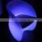 colorful led lighted chair sets / rechargeable led chair light/hotel restaurant used chair