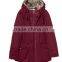 Custom warm fur-collar jacket winter coat skiing jacket Women parka jacket