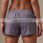 MGOO Wholesale Drawstring Waistband Womens Sport Shorts 100% Polyester Dri Fit Short Pants