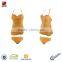 2018 welcome yellow two pieces swimsuits with removable cup