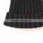 Myfur Fashion Detachable Raccoon Fur Pom Poms Knit Beanie Cap for Adults
