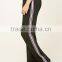 Wholesale Manufacture Anti-Static Cotton Zipper Side Slit Lady Outdoor Jogging Pants