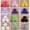 13 pairs Baby Mesh Chiffon Flower Headbands & Barefoot Flower Sock Sandals Shoes