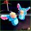 cute sleeping plush toy silica gel face doll Bag Pendant key chain keychain