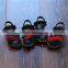 B21389A Bohemia style baby shoes girls Cross Lacing sandals