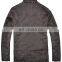 lastest fashion diamond thin quilted stylish men long leather coat