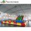 Commercial Big Inflatable Ocotpus Water Park Slide With Pool Used On Land