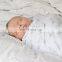 Elinfant Customized packaging organic cotton muslin baby swaddle blanket