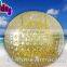 1.00mm transparent PVC colorful inflatable zorbing roller ball on the grass