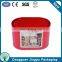 Popular decorative christmas ornaments mailbox shaped gifts tin box