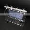 Top grade V shape clear acrylic calendar display stand for office and school