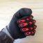 Oil and Gas Resistant Anti Impact & Cut 13G HPPE Liner Nitrile Sandy Coated TPR anti impact gloves