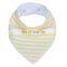 New Designs Cotton baby  Organic  burp cloths cotton baby bandana bibs Baby Bandana Drool Bib