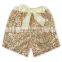 Children Hot Pink Sparkling Shorts Baby Glitter Shorts Baby Clothes Wholesale Price