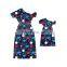 Kids Girl 4th of July Dress Mommy And Me Dress Summer Dress Long