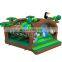 Kids fashion forest expedition theme inflatable jumping house for indoor and outdoor