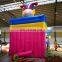 Giant Inflatable clown  circus  jump and slide bounce house ,Inflatable  Blow up tarpaulin slide for Kids and adult on mall