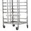 Large capacity stainless steel bread bakery machine rack tray trolley cart with wholesale price