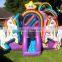 Cheap Bounce House Commercial Kids Jumping Castle Slide Unicorn Inflatable Bouncer Combo For Sale