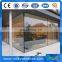 Frameless commercial double glass doors double swing door