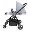 Aluminum Travel Baby Pushchair With Carry Cot Carseat Stroller, 3 in 1 Baby Stroller