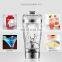electrical portable smart dual shaker for protein, coffee & milk, bpa free