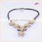 Luxury Statement Necklace Summer Classic Rope Chain Crystal Choker Necklace