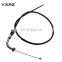 China wholesale motorbike spare part black color accelerator cable GN125 throttle cable for motorcycle