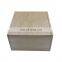 Hot sale customized unfinished natural color slide top wooden boxes