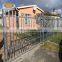 High quality second hand euro style decorative garden security galvanized steel palisade fence design