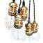 Vintage lamp kit cable cord set E27 decorative pendant lamp bulb holder