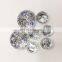 Fancy Decorative Customized Shape Round Diamond Rhinestone Acrylic Buttons For Clothes