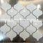 best price hexagonal 3d marble ceramic tile mosaic gourd pattern
