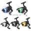 Low Price Size 200 Plastic Base 6 Colors With Fishing Line Spinning Fishing Reel