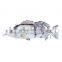 15cm 54g  8colors 3D simulation usb knotty fish electric bait bionic