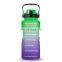 2021 Manufacturing Direct Sale Gym Motivational Custom Plastic Gallon Water Bottle