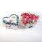 Wholesale Mothers Day Valentine Portable Flower Bouquet Small Heart Shape Flower Gift Box