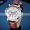 Lige 9866 Sport Quartz Watches for Men Water Proof Luminous Leather Band Reloj Men Wristwatch Luxury Watch in Strap For Man
