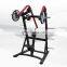 Plate load gym machine strength sport equipment whole body exercise machine row lat pull down machine