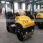 Low price 1ton Gasoline Ride on double drum roller
