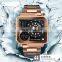 Skmei 1392 wholesale rose gold waterproof fashion clock sport analog digital wrist watch men luxury